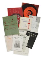 A GROUP OF EXHIBITION CATALOGUES AND OTHER PUBLICATIONS AND  EPHEMERA. V.P.,V.D.