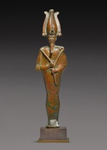 An Egyptian Bronze Figure of Osiris, 26th Dynasty, 664-525 B.C.