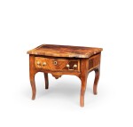 A Portuguese rosewood and boxwood miniature table, circa 1775 | Table miniature en palissandre et buis, Portugal, vers 1775