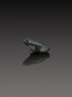 An Egyptian Stone Figure of a Frog, 26th/30th Dynasty, 664-342 B.C.