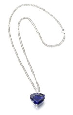SAPPHIRE AND DIAMOND NECKLACE, MEISTER