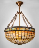 "Geometric and Turtle-Back" Chandelier