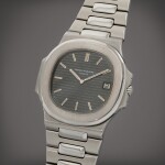 Nautilus 'Jumbo', Reference 3700/1A | A stainless steel wristwatch with date and bracelet | Made in 1981