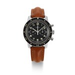 LEMANIA | MARK II   STAINLESS STEEL CHRONOGRAPH WRISTWATCH MADE FOR THE SWEDISH AIRFORCE  CIRCA 1970