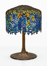 TIFFANY STUDIOS | "WISTERIA" TABLE LAMP