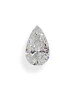 A 3.68 Carat Pear-Shaped Diamond, F Color, VS1 Clarity