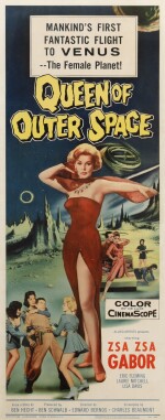 Queen of Outer Space (1958), poster, US