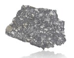 NOTABLE OFFERING OF A LUNAR METEORITE — END PIECE OF THE QUINTESSENTIAL LUNAR BRECIA, NWA 12691