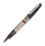 OMAS | A STERLING SILVER AND RESIN ROLLERBALL PEN, CIRCA 2012