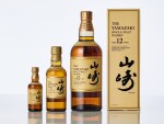 山崎 The Yamazaki 12 Year Old Single Malt Whisky 43.0 abv NV (1 BT70, 1BT18, 1BT5)
