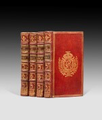 Mémoires... Leyde [Bruxelles], 1665. 4 vol. in-12. Exemplaire en mar. rouge aux armes du Dauphin.