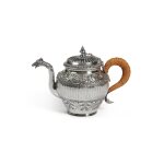 An Early Dutch Silver Teapot, Pieter de Klerck, Haarlem, 1715