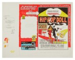 Original concept art for Digital Underground's "Hip Hop Doll" album, [1989]
