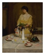 HENRY R. RITTENBERG | THE TEA TABLE (SETTING THE TABLE)