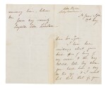 Lovelace, autograph letter signed, to Mrs Tynte, [c. 1840]