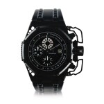 Reference 26165IO.OO.A002CA.01 Royal Oak Offshore Survivor Chronograph A limited edition blackened titanium chronograph wristwatch with date, Circa 2008
