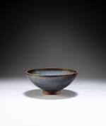 A large 'Jun' blue-glazed bowl, Yuan dynasty | 元 鈞窰天藍釉大盌 
