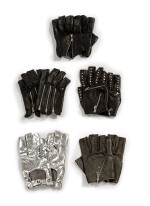 Five Pairs of Lambskin Gloves, circa 2000 | Cinq paires de mitaines en cuir, circa 2000