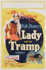 Lady and the Tramp (1955), poster, British