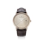  BLANCPAIN | VILLERET, REFERENCE 6651-1504-55, A WHITE GOLD WRISTWATCH WITH DATE, CIRCA 2019