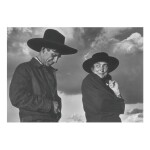 ANSEL ADAMS  |  'GEORGIA O'KEEFFE AND ORVILLE COX, CANYON DE CHELLY NATIONAL MONUMENT, ARIZONA'