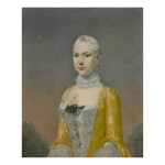 SCANDINAVIAN SCHOOL, 18TH CENTURY | PORTRAIT OF A YOUNG GIRL, HALF-LENGTH
