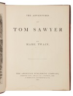 [Clemens, Samuel Langhorne] | First American edition, 1 of 200 printed in the half brown morocco binding