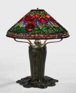 TIFFANY STUDIOS | "POPPY" TABLE LAMP