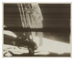 [APOLLO 11] NEIL ARMSTRONG DESCENDS THE LUNAR LADDER. VINTAGE PHOTOGRAPH, 20 JULY 1969.