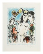 MARC CHAGALL | CROWNED NUDE (M. 1041)