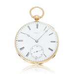Yellow gold open-faced quarter repeating watch Circa 1850