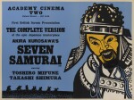 THE SEVEN SAMURAI (1954) POSTER, US