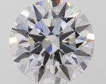 A 1.01 Carat Round Diamond, D Color, VVS1 Clarity