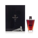 The Macallan 57 Year Old in Lalique, Six Pillars, Third Edition 48.5 abv NV (1 BT 75cl)