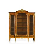 A French gilt-bronze mounted kingwood bookcase, circa 1900