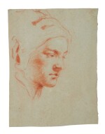 The head of a young man or woman