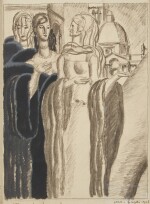Drawing of Three Women
