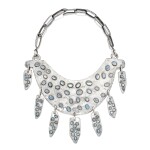 SILVER AND MOONSTONE NECKLACE, DESIGNED BY MILLICENT ROGERS | 銀鑲月亮石項鏈，Millicent Rogers