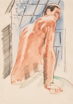 FRANK DOBSON, R.A. | STUDY FOR CONCERTINA MAN
