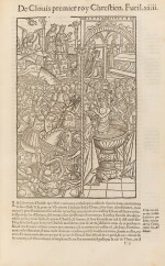 Les Treselegantes & copieuses annales et croniques... Paris, 1547. In-folio. Rel. de Simier.