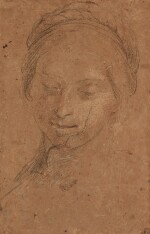 Study for the Head of the Virgin