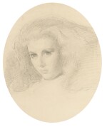 SIR WILLIAM BLAKE RICHMOND, R.A. | Portrait of Edith Liddell
