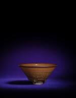 An heirloom Jian russet-streaked 'nogime tenmoku' bowl, Southern Song dynasty | 南宋 建窰兔毫禾目天目茶盞
