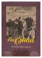 The Band | Concert poster for "The Last Waltz",  signed by many musicians participating in the farewell gig