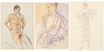 Three portraits of Jacques de Bascher  | Three portraits de Jacques de Bascher
