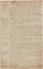  Queen Mary I—Coronation | Manuscript account of claims to hereditary rights to offices and duties