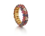 'Hawaii' Ruby, Sapphire and Diamond Bracelet | 梵克雅寶 | ‘Hawaii’ 紅寶石 配 藍寶石 及 鑽石 手鐲