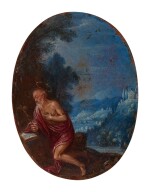 Saint Jerome in a landscape