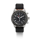 PILOT'S TIMEZONER, REFERENCE IW395001  STAINLESS STEEL AUTOMATIC FLYBACK CHRONOGRAPH WRISTWATCH WITH WORLDTIME INDICATION AND DATE, CIRCA 2019