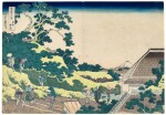KATSUSHIKA HOKUSAI (1760-1849)  SURUGADAI IN EDO (TOTO SUNDAI) | EDO PERIOD, 19TH CENTURY